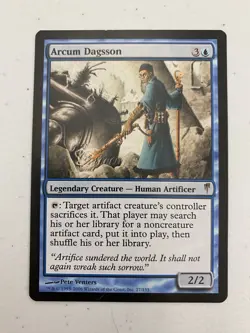 1x MTG Arcum Dagsson Coldsnap Rare (LP) - Image 1