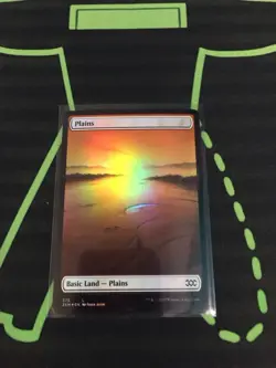 MTG Magic The Gathering Plains 373 Foil 2XM Full Art Land John Avon - Image 1