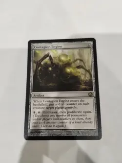 Contagion Engine #145 Scars of Mirrodin Magic: The Gathering Lightly Played - Image 1
