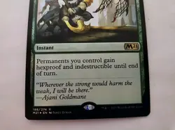 MTG Heroic Intervention - Core Set 2021 Magic The Gathering FOIL NM - Image 2