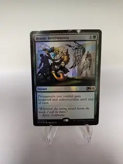 MTG Heroic Intervention - Core Set 2021 Magic The Gathering FOIL NM - Image 4