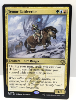 Tarkir: Dragonstorm - Temur Battlecrier - Rare - Regular - Tdm 228 - - Image 1