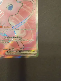 Pokemon Mew-EX Full Art Holo Ultra Rare Sv: Scarlet & Violet 151 193/165 180HP - Image 3