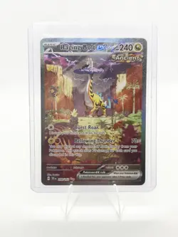 Pokemon TCG Temporal Forces Raging Bolt EX - 208/162 - Near Mint NM Secret Rare - Image 1