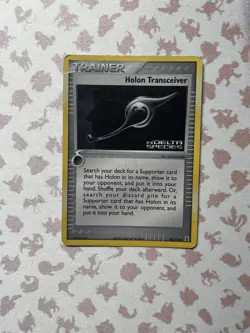 Pokemon Delta Species Holon Transceiver 98/113 Stamped Reverse Holo Uncommon DMG - Image 1