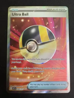 Ultra Ball # 264/217 Ultra Rare | Pokemon TCG - 2026 Ascended Heroes | NM - Image 1