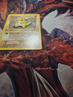 Pokemon Sandshrew Base Set 62/102 1st Edition Shadowless MP - Image 2