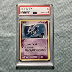 2007 Pokemon Pop Series 5 #2 Lugia Holo PSA 5 - Image 1