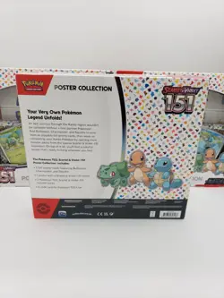 Pokemon TCG Scarlet & Violet 151 Poster Collection Box New Sealed lot of 3 - Image 3
