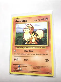 GROWLITHE - 17/108 - XY Evolutions - Pokemon Card - NM - Image 1