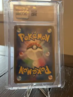 Pokemon Radiant Charizard 001/038 CGC 9 Sv: Ruler Black Flame Deck Holo Japanese - Image 2