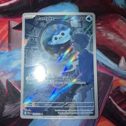 POKEMON MANTYKE 189/182 SCARLET & VIOLET PARADOX RIFT ILLUSTRATION RARE - NM - Image 1