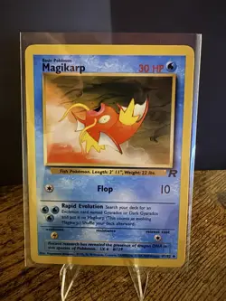 Pokemon TCG Magikarp 47/82 & Dark Gyarados 25/82 Team Rocket Nintendo 2000 - Image 3
