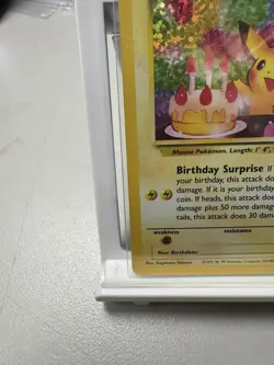 2021 Pokemon SWSH Celebrations Birthday Pikachu #24 - Image 2