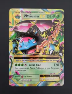M Venusaur EX 2/108 Evolutions Holo Pokemon - Image 1