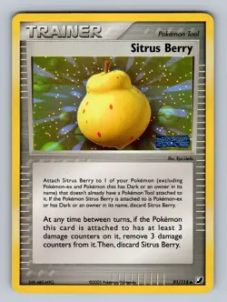 Sitrus Berry - 91/115 Reverse Holo Unseen Forces - MP Pokemon TCG - Image 1