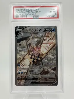 Pokemon Origin Forme Palkia V Astral Radiance 167/189 PSA 8 Full Art Holo - Image 2