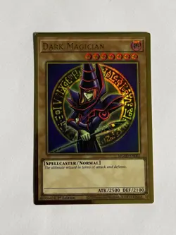 • Dark Magician • MGED-EN002 Gold Rare 1st Edition Yugioh TCG NM - Image 1