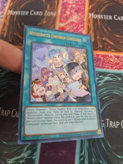 Yugioh Witchcrafter Confusion Confession MAMA-EN021 Ultra Rare 1st Edition NM - Image 2
