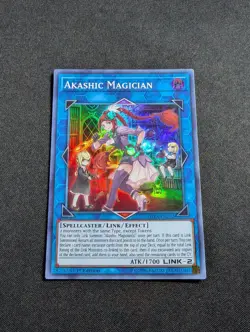 Yugioh - Akashic Magician SHVA-EN052 1st Edition Super Rare NM - Image 1