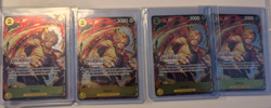 One Piece Sanji Offline Regional Tournament Event Pack Foil Promo (4x) OP03-102 - Image 1