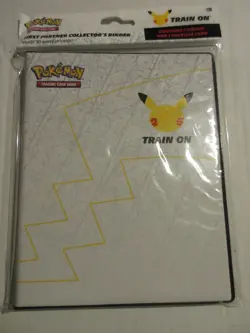 Celebrations 25th Anniversary JUMBO Card Binder & Pikachu Oversized New Sealed - Image 1