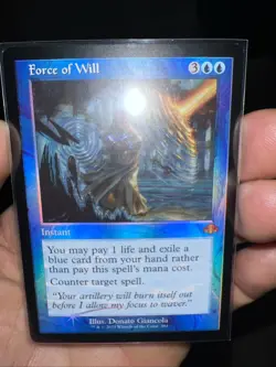 MTG English Force of Will (Retro Frame) NM Foil Dominaria Remastered - Image 1
