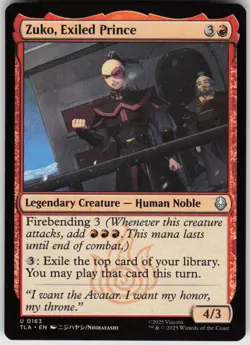 Zuko, Exiled Prince 163 Avatar: The Last Airbender U - Image 1