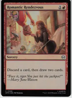 Foil Romantic Rendezvous 86 Marvel's Spider-Man C - Image 1