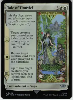 Foil Tale of Tinuviel 34 Universes Beyond: The Lord of the Rings: Tales of Middl - Image 1