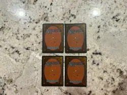 Mtg Memory Lapse x4 - Magic the Gathering Memory Lapse Playset LP - Image 2