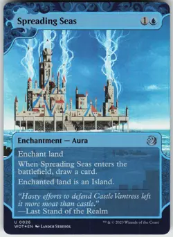 Foil Spreading Seas 26 Wilds of Eldraine: Enchanting Tales U NM - Image 1