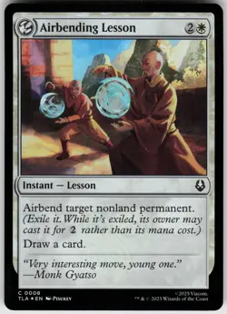 Foil Airbending Lesson 8 Avatar: The Last Airbender C - Image 1