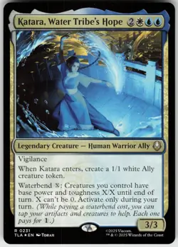 Foil Katara, Water Tribe's Hope 231 Avatar: The Last Airbender R - Image 1
