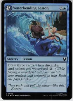 Foil Waterbending Lesson 80 Avatar: The Last Airbender C - Image 1