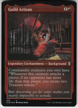 Foil Guild Artisan (Foil Etched) 505 Commander Legends: Battle for Baldur's Gate - Image 1