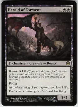 Herald of Torment 75 Born of the Gods R NM - Image 1
