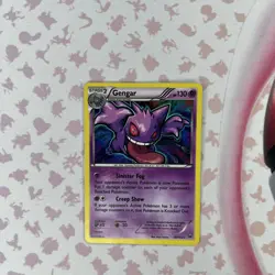 Pokemon TCG Gengar 60/162 Theme Deck Exclusive Non-Holo Rare LP - Image 1