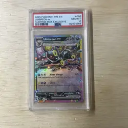 Pokemon Umbreon EX Surprise Box 060/131 Prismatic Evolutions Stamp PSA 10 - Image 1