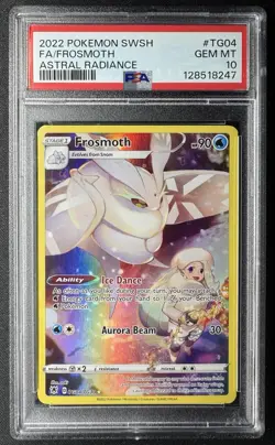 2022 Pokemon Astral Radiance #TG04 Full Art Frosmoth PSA 10 GEM MINT! - Image 1