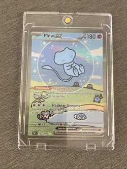 Pokemon TGC Special Rare Bubble Mew Ex 232/091 Paldean Fates - Portuguese MN - Image 1