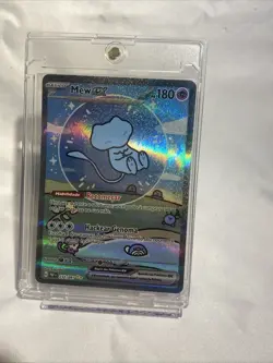 Pokemon TGC Special Rare Bubble Mew Ex 232/091 Paldean Fates - Portuguese MN - Image 4