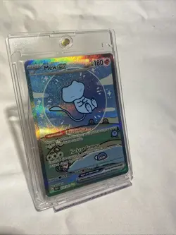 Pokemon TGC Special Rare Bubble Mew Ex 232/091 Paldean Fates - Portuguese MN - Image 5