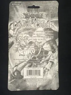 Yu-gi-oh! Dark Crisis Booster 1st Edition Blister English - Image 2
