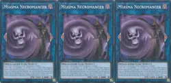 3x Miasma Necromancer | DOOD-EN052 | Common | 1st Ed | NM | YuGiOh - Image 1
