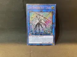 🔥 Yu-Gi-Oh! Sky Striker Ace=Zero DUAD-EN049 1st Ed Secret Rare 🔥 - Image 1