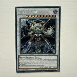 Yu-Gi-Oh TCG MP24-EN086 Chaos Angel Prismatic Secret Rare 1st Edition - Image 1