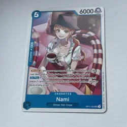 Nami OP11-054 SR A Fist of Divine Speed - ONE PIECE Card Game English - Image 1