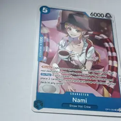 Nami OP11-054 SR A Fist of Divine Speed - ONE PIECE Card Game English - Image 2