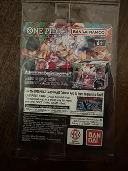 One Piece Monkey D. Luffy US Voyage College Basketball Promo Card (Sealed) - Image 2